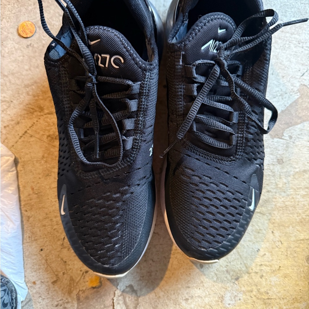 Nike Air Max 270 Black Athletic Shoes